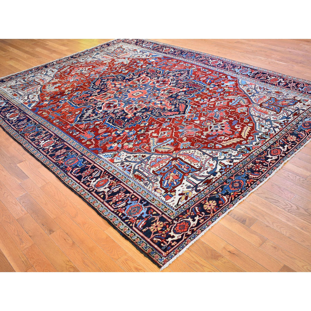 Hand Knotted Persian Area Rug > Design# CCSR66661 > Size: 8'-3" x 11'-3"