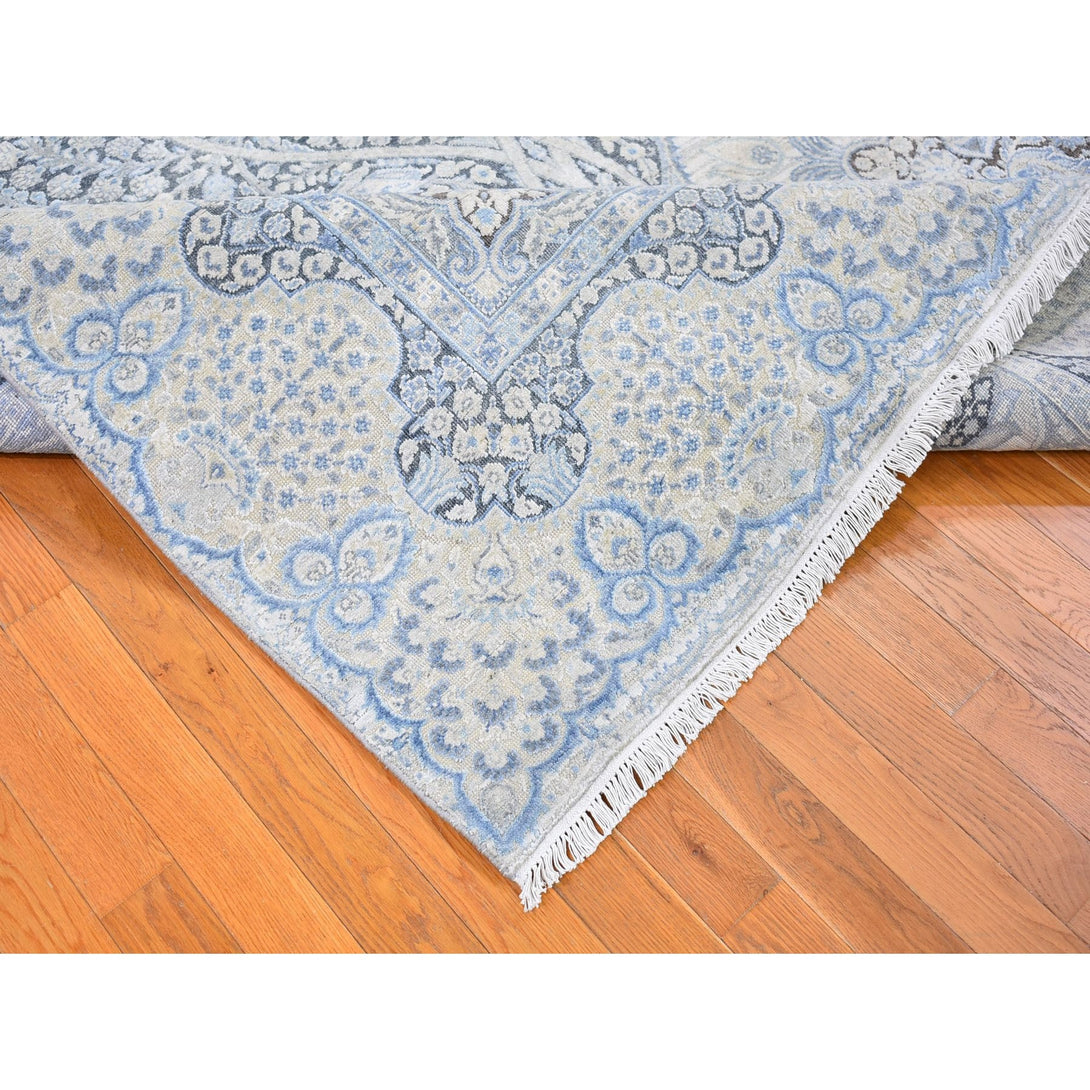 Hand Knotted Transitional Area Rug > Design# CCSR66716 > Size: 7'-10" x 10'-2"