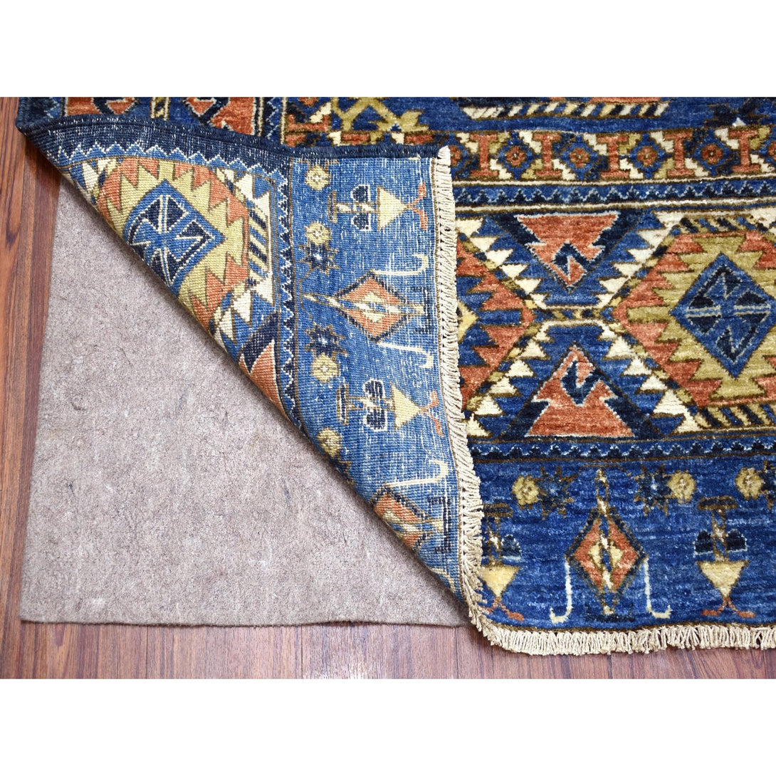 Hand Knotted Tribal Area Rug > Design# CCSR67263 > Size: 9'-5" x 12'-0"