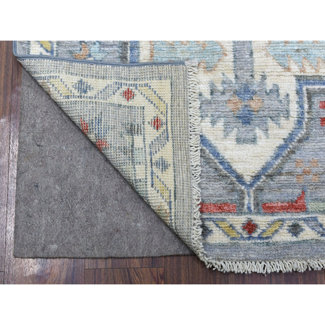 Hand Knotted Tribal Runner > Design# CCSR67429 > Size: 3'-1" x 12'-0"
