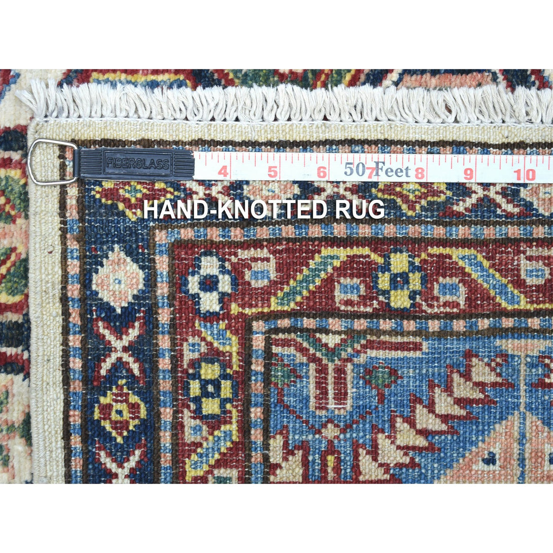 Hand Knotted Kazak Area Rug > Design# CCSR67628 > Size: 5'-0" x 6'-5"