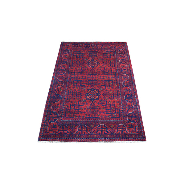 Hand Knotted Tribal Area Rug > Design# CCSR67866 > Size: 3'-3" x 4'-10"