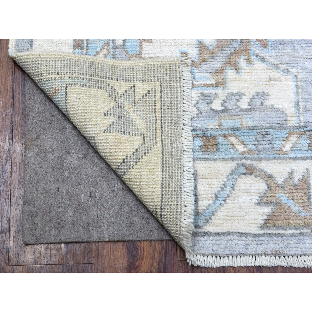 Hand Knotted Tribal Runner > Design# CCSR67916 > Size: 3'-10" x 12'-1"