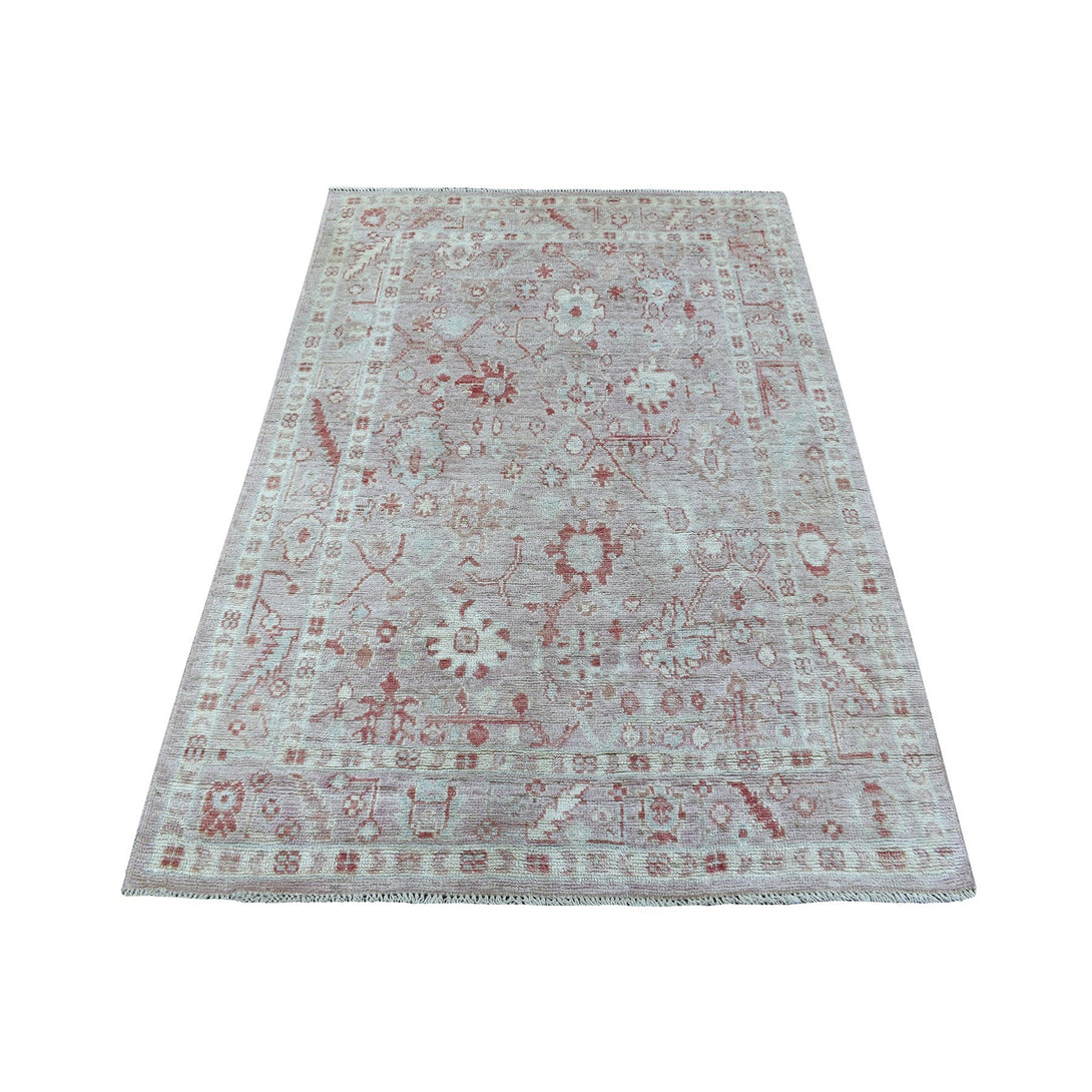 Hand Knotted Traditional Decorative Area Rug > Design# CCSR67922 > Size: 4'-0" x 6'-0"