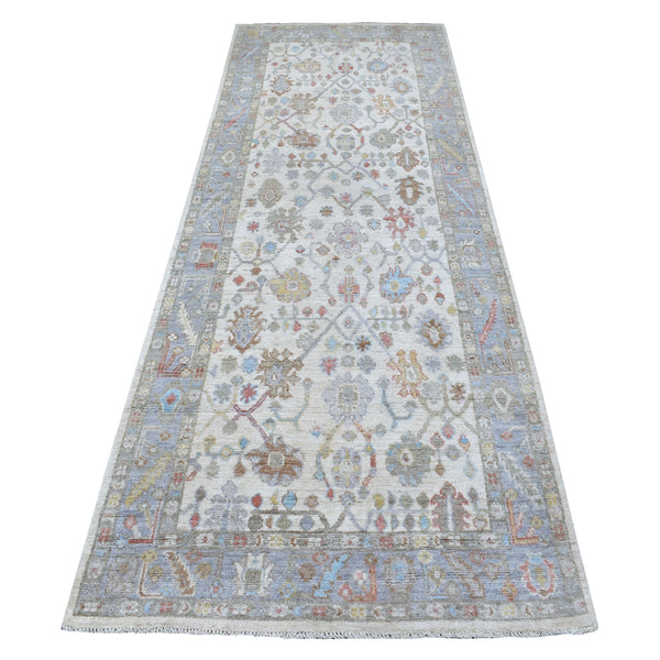 Hand Knotted Traditional Decorative Runner > Design# CCSR67924 > Size: 3'-9" x 9'-10"