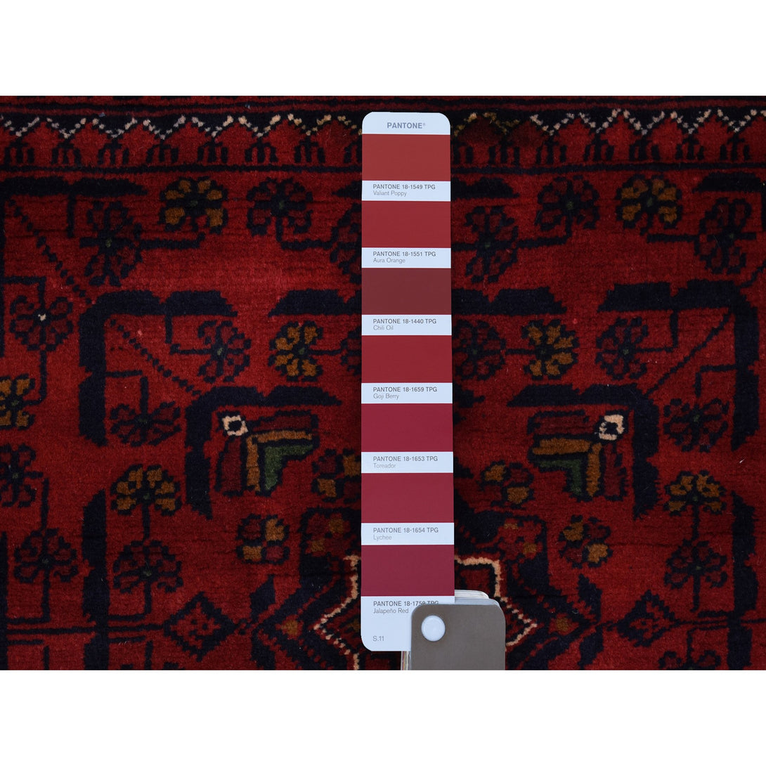 Handmade Tribal & Geometric Doormat > Design# CCSR68075 > Size: 2'-9" x 3'-10"