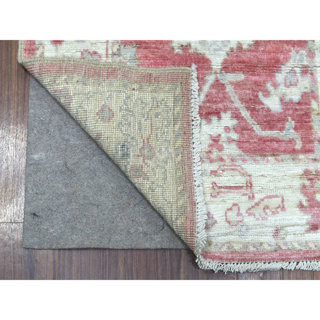 Hand Knotted Oushak And Peshawar Rectangle Runner > Design# CCSR69854 > Size: 2'-9" x 11'-6"