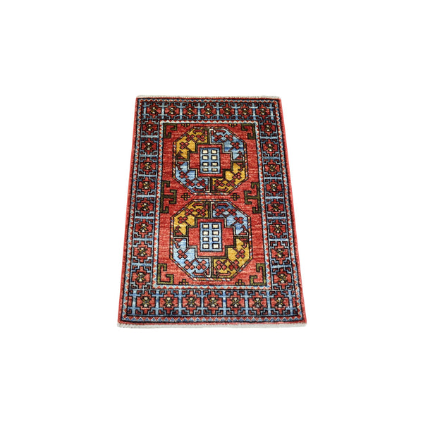 Handmade Tribal & Geometric Doormat > Design# CCSR70820 > Size: 2'-0" x 3'-0"