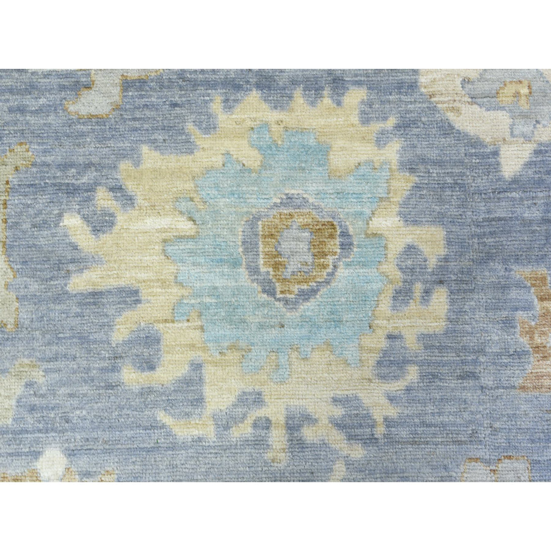 Hand Knotted Oushak And Peshawar Rectangle Area Rug > Design# CCSR72350 > Size: 7'-9" x 9'-8"