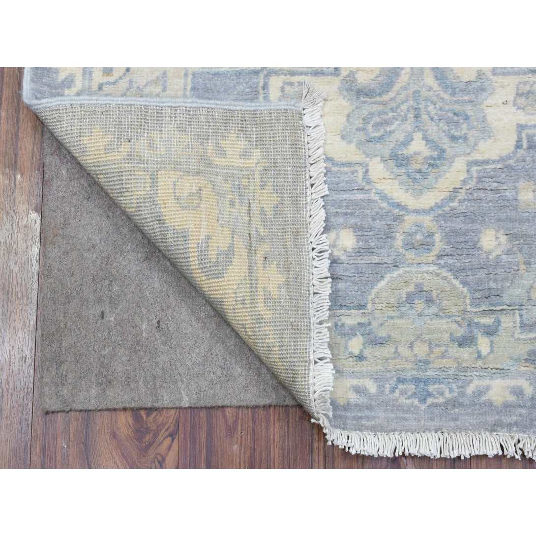 Hand Knotted Oushak And Peshawar Rectangle Runner > Design# CCSR72687 > Size: 2'-8" x 7'-7"