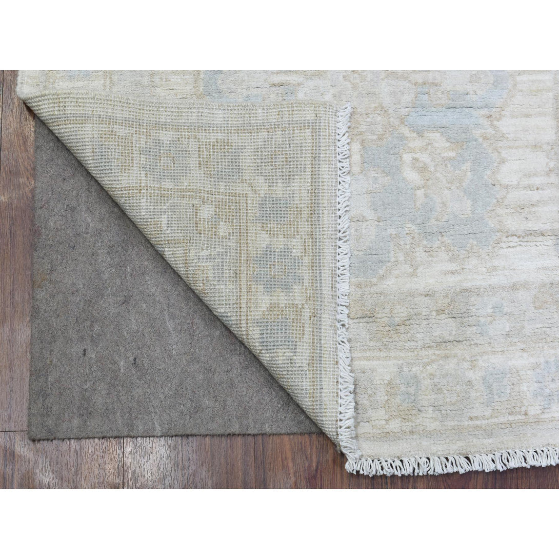 Hand Knotted Oushak And Peshawar Rectangle Runner > Design# CCSR72767 > Size: 2'-8" x 9'-3"