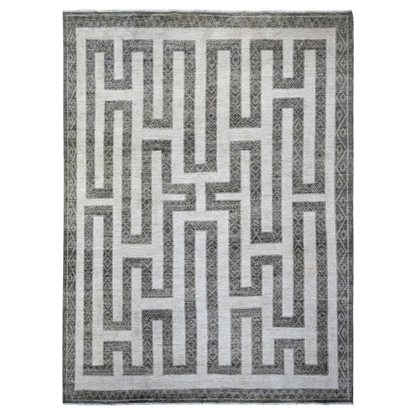 Handmade rugs, Carpet Culture Rugs, Rugs NYC, Hand Knotted Modern Area Rug > Design# CCSR74213 > Size: 9'-0" x 12'-0"