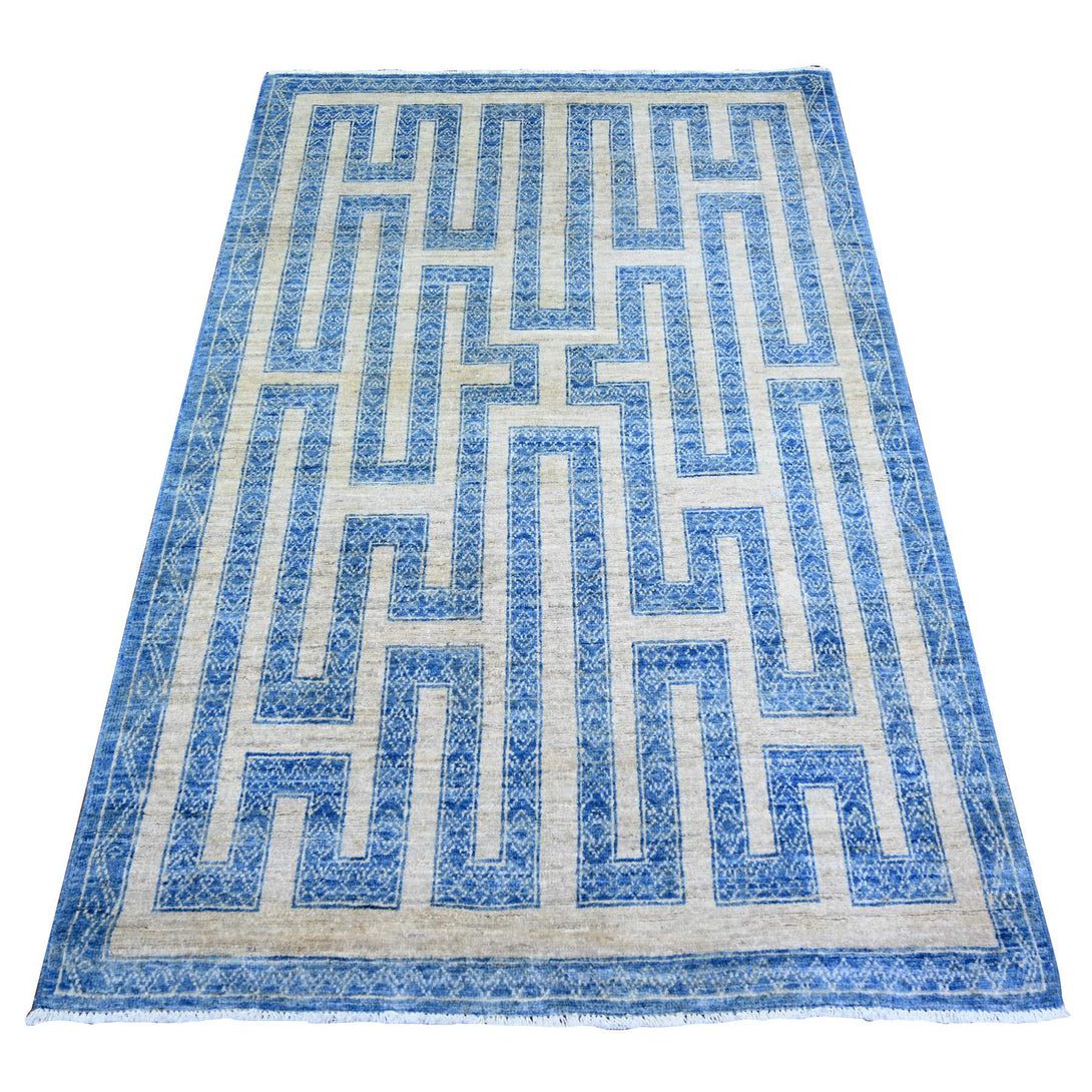 Handmade rugs, Carpet Culture Rugs, Rugs NYC, Hand Knotted Modern Area Rug > Design# CCSR74265 > Size: 4'-0" x 6'-0"