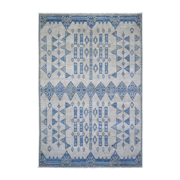 Handmade rugs, Carpet Culture Rugs, Rugs NYC, Hand Knotted Oushak And Peshawar Area Rug > Design# CCSR74298 > Size: 6'-0" x 8'-10"