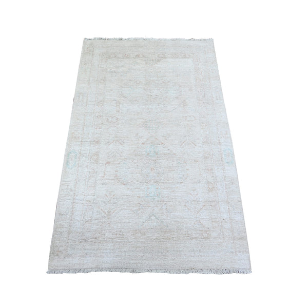 Hand Knotted Oushak And Peshawar Rectangle Area Rug > Design# CCSR74650 > Size: 3'-1" x 5'-0"