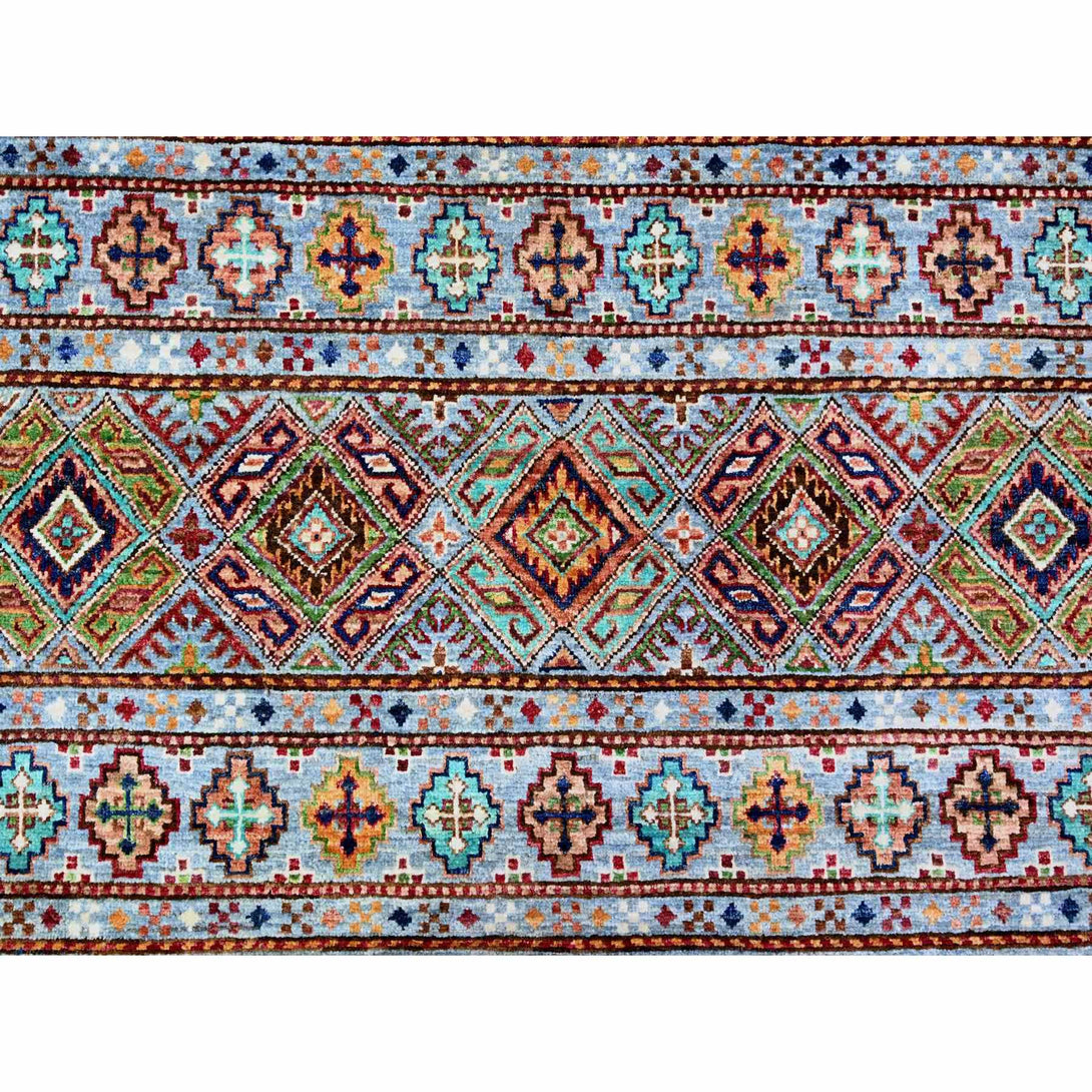 Handmade Kazak Area Rug > Design# CCSR74676 > Size: 8'-2" x 11'-10"