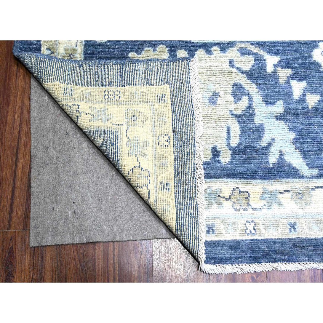 Hand Knotted Oushak And Peshawar Rectangle Area Rug > Design# CCSR74999 > Size: 12'-1" x 15'-7"