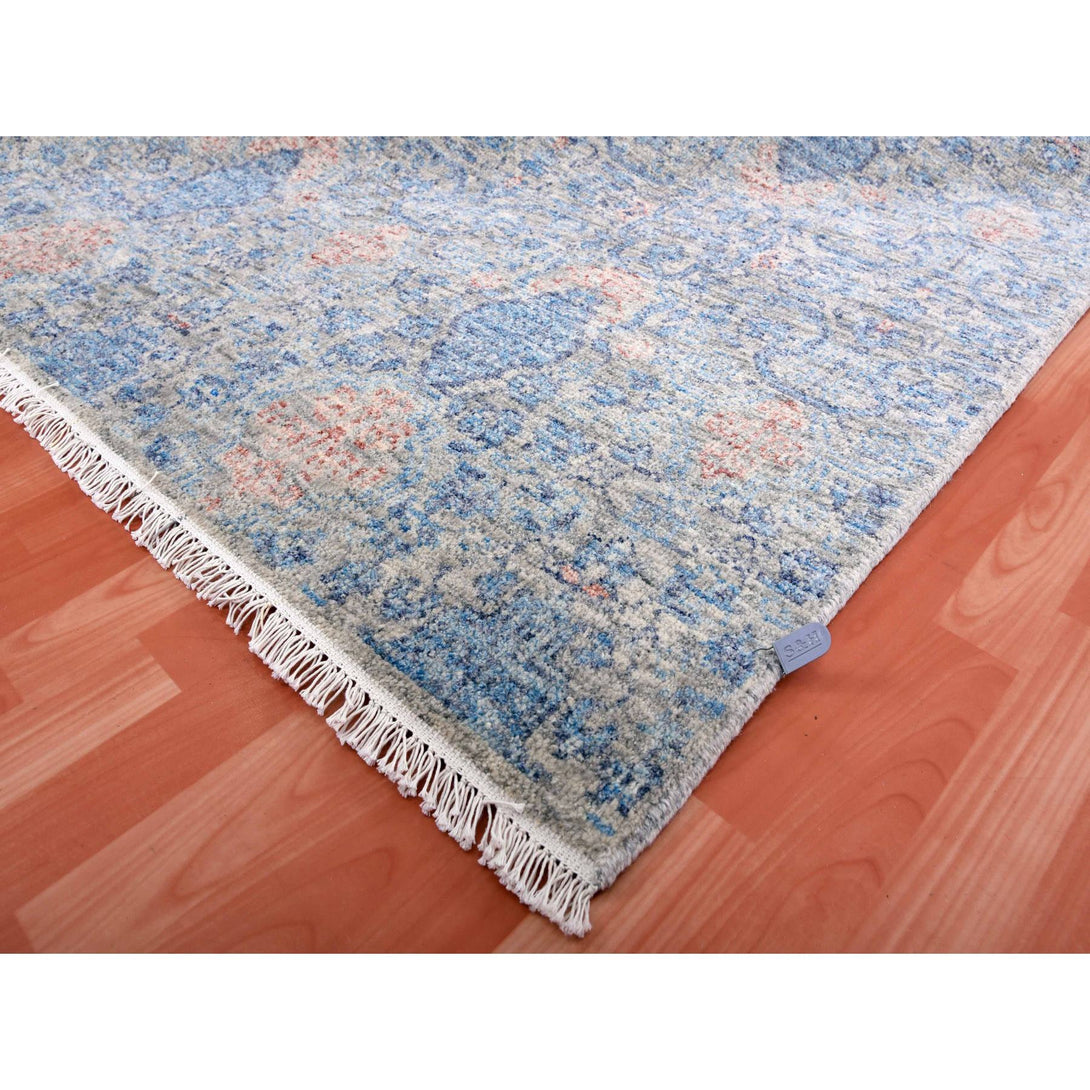 Hand Knotted Modern Area Rug > Design# CCSR75306 > Size: 9'-0" x 12'-4"