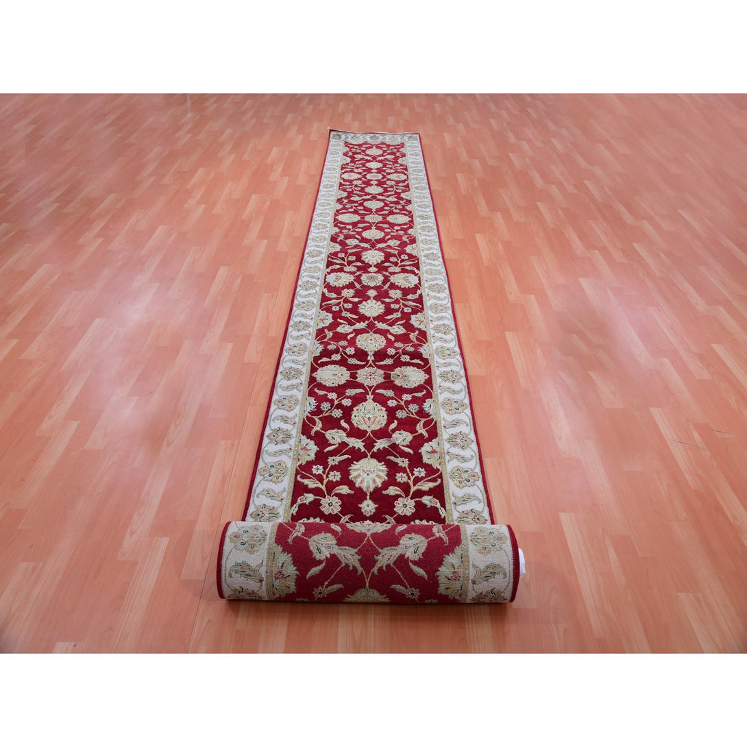 Hand Knotted Rajasthan Rectangle Runner > Design# CCSR75368 > Size: 2'-8" x 21'-0"