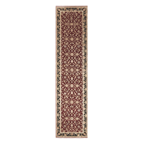 Hand Knotted Rajasthan Rectangle Runner > Design# CCSR75397 > Size: 2'-10" x 12'-3"