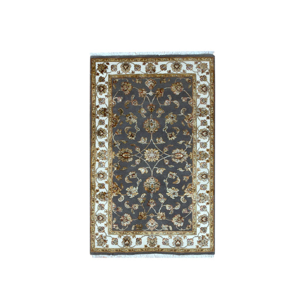Hand Knotted Rajasthan Rectangle Area Rug > Design# CCSR75403 > Size: 3'-0" x 5'-2"