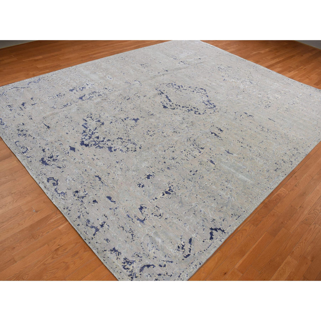 Hand Knotted Transitional Modern Rectangle Area Rug > Design# CCSR78001 > Size: 11'-10" x 14'-9"