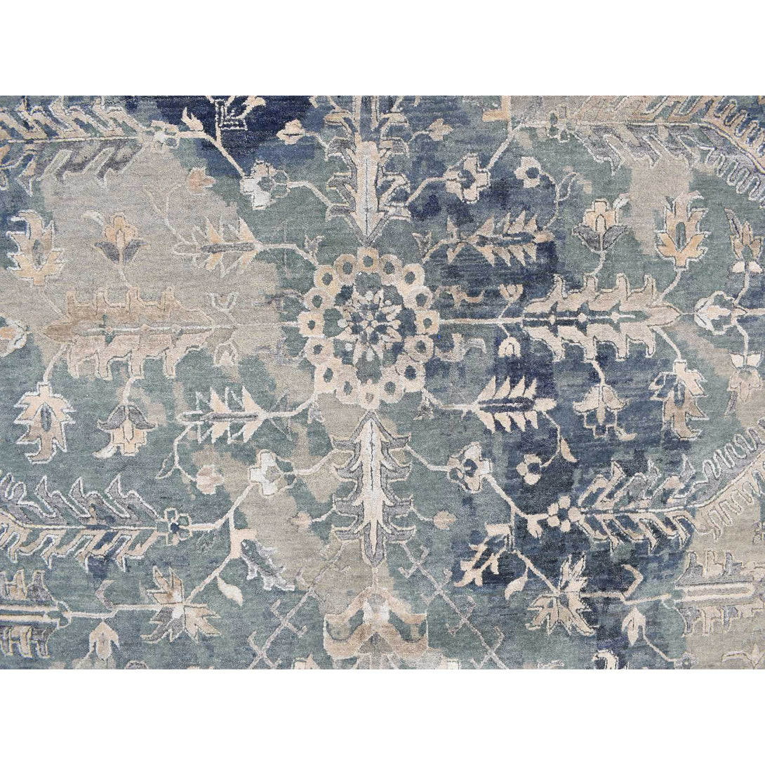 Hand Knotted Transitional Modern Rectangle Area Rug > Design# CCSR78006 > Size: 11'-8" x 14'-8"