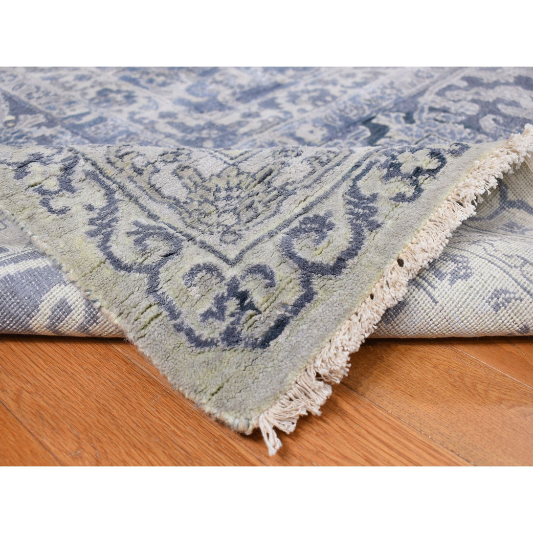 Hand Knotted Neutral Modern Rectangle Area Rug > Design# CCSR78038 > Size: 12'-0" x 18'-0"