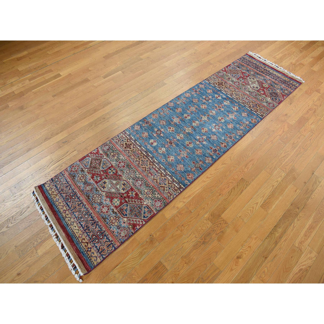Hand Knotted  Rectangle Runner > Design# CCSR78050 > Size: 2'-9" x 10'-1"