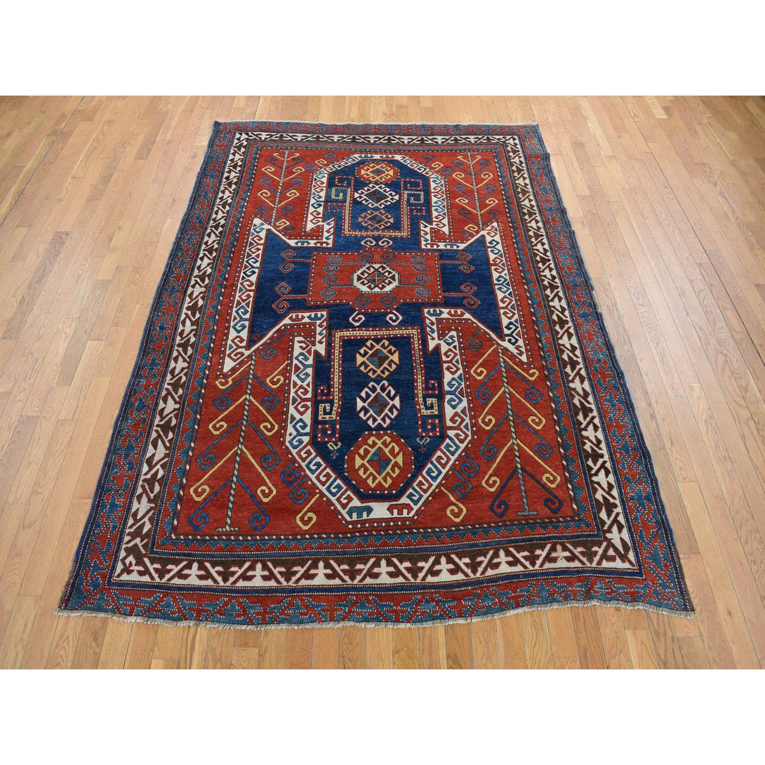 Hand Knotted  Rectangle Area Rug > Design# CCSR78056 > Size: 6'-10" x 9'-3"