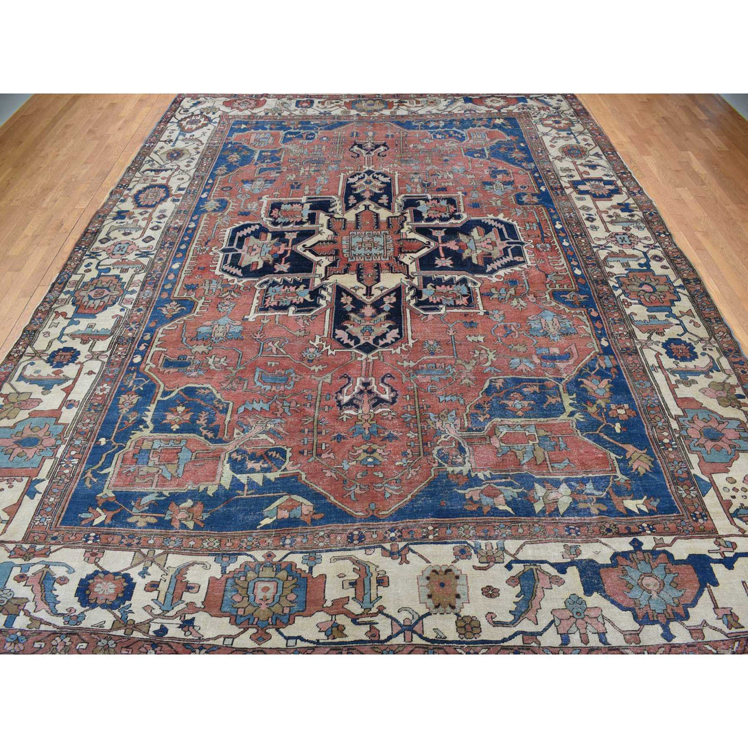 Hand Knotted  Rectangle Area Rug > Design# CCSR78057 > Size: 11'-3" x 15'-3"