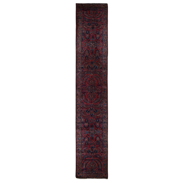 Hand Knotted  Rectangle Runner > Design# CCSR78090 > Size: 2'-2" x 13'-1"