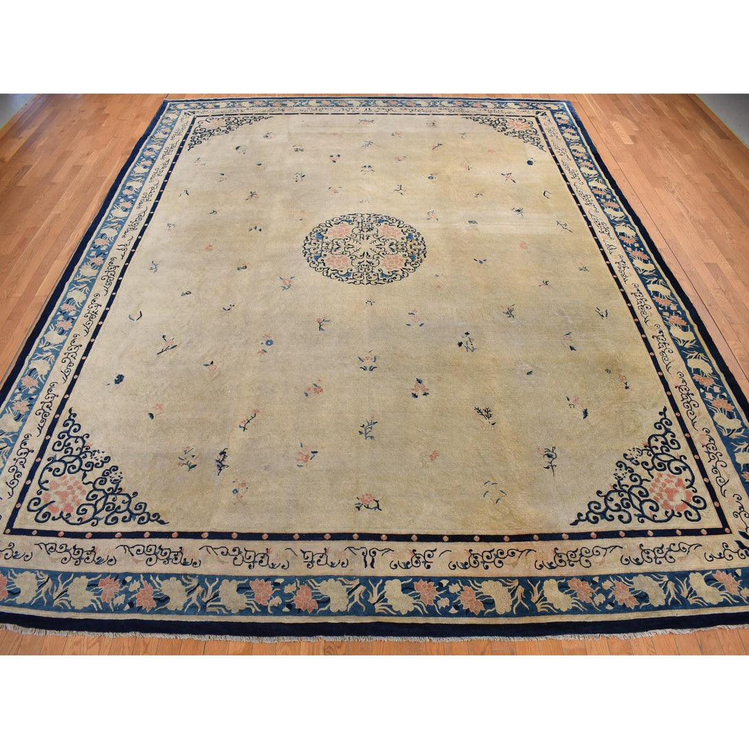 Hand Knotted  Rectangle Area Rug > Design# CCSR78109 > Size: 12'-0" x 14'-1"
