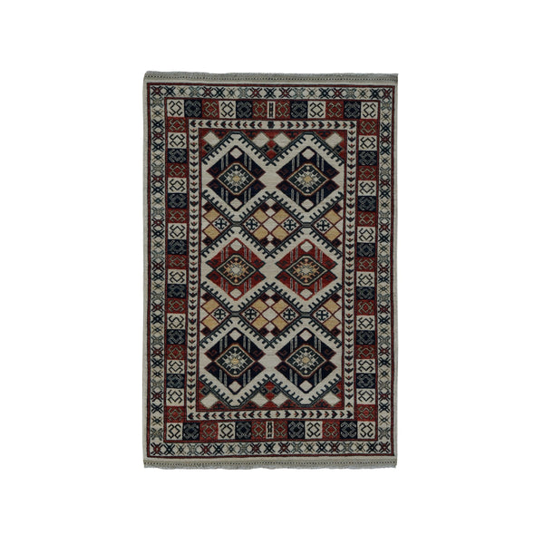 Hand Knotted  Rectangle Area Rug > Design# CCSR78113 > Size: 4'-0" x 5'-10"