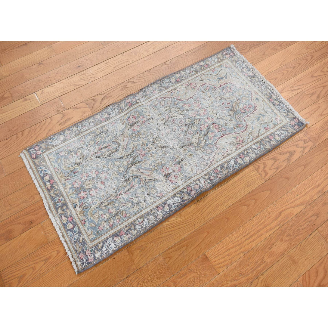 Hand Knotted  Rectangle Area Rug > Design# CCSR78136 > Size: 1'-10" x 3'-8"