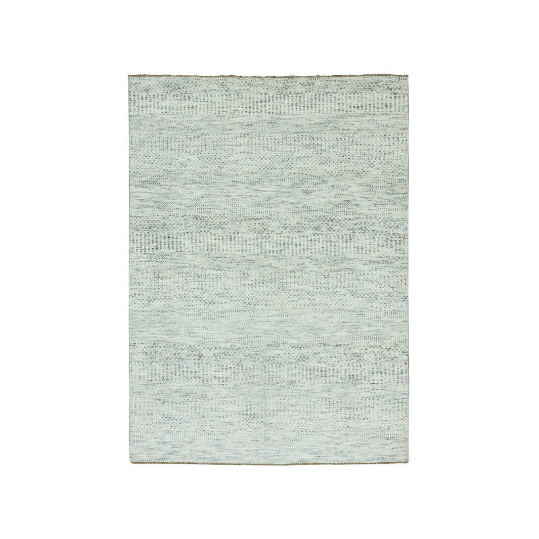 Hand Knotted  Rectangle Area Rug > Design# CCSR79653 > Size: 4'-1" x 6'-0"