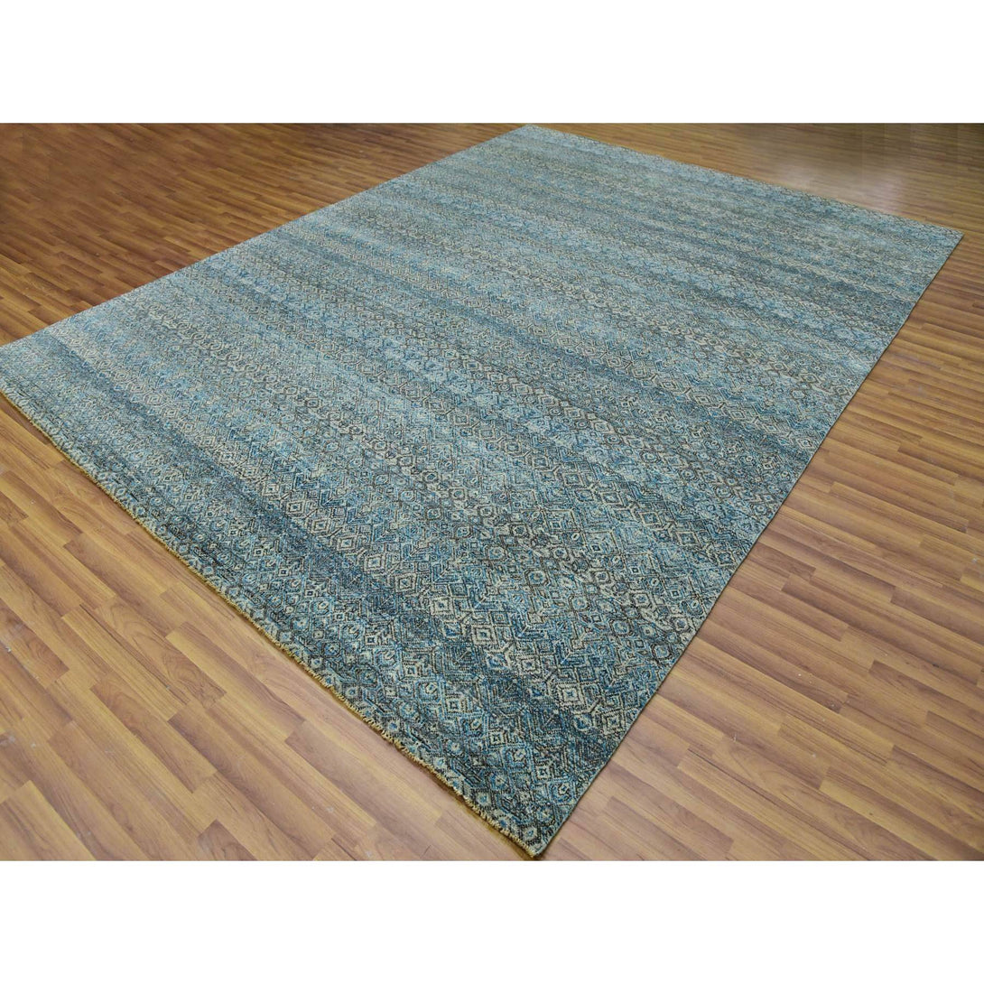 Hand Knotted  Rectangle Area Rug > Design# CCSR79678 > Size: 9'-1" x 12'-0"
