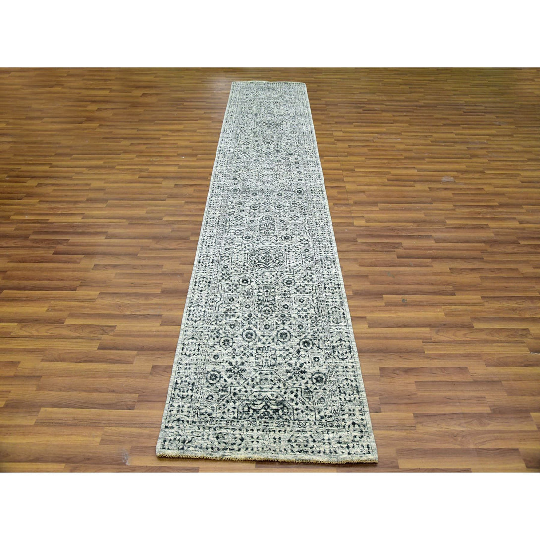 Hand Knotted  Rectangle Runner > Design# CCSR79687 > Size: 2'-7" x 12'-0"