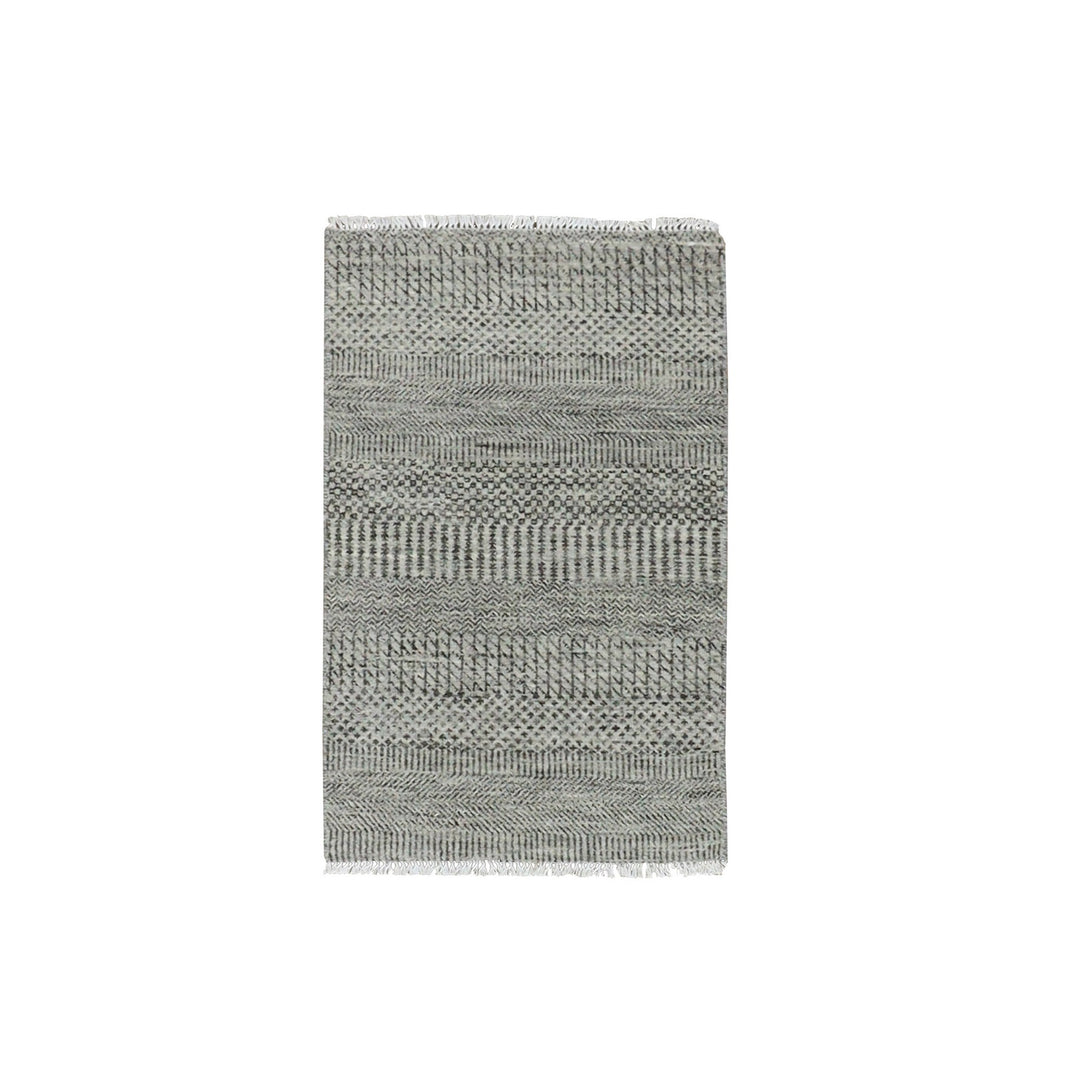 Hand Knotted  Rectangle Doormat > Design# CCSR79709 > Size: 2'-0" x 3'-2"