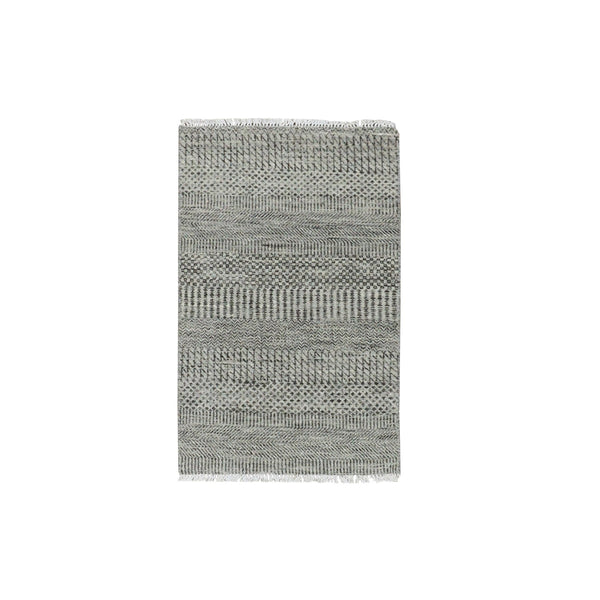Hand Knotted  Rectangle Doormat > Design# CCSR79709 > Size: 2'-0" x 3'-2"