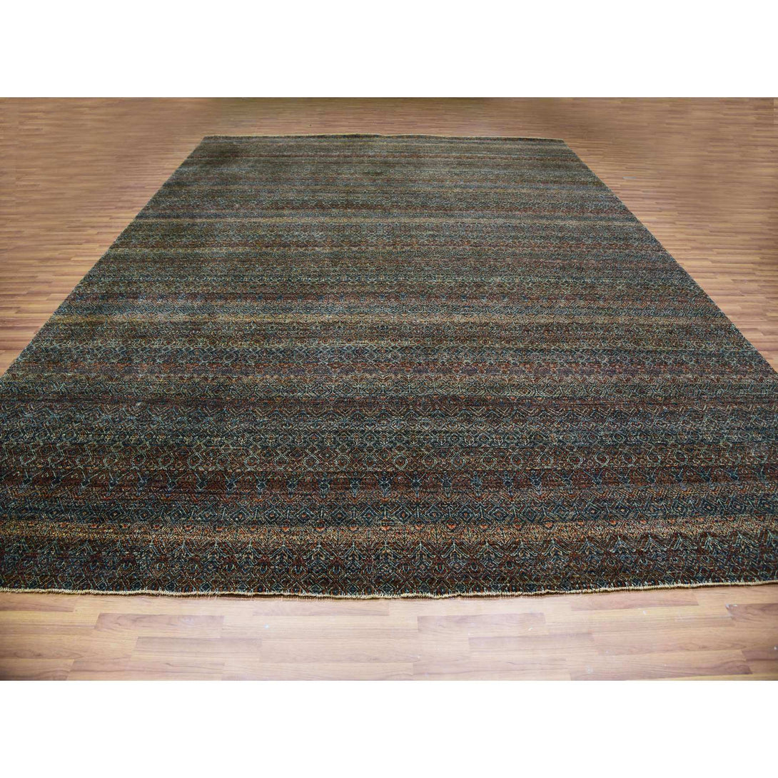 Hand Knotted  Rectangle Area Rug > Design# CCSR79777 > Size: 12'-0" x 15'-2"