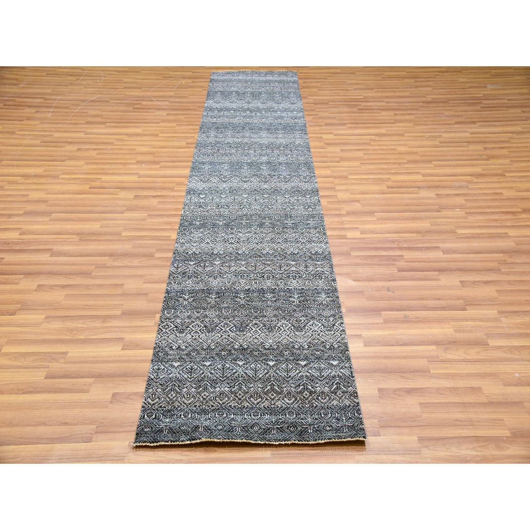 Hand Knotted  Rectangle Runner > Design# CCSR79811 > Size: 2'-6" x 12'-2"