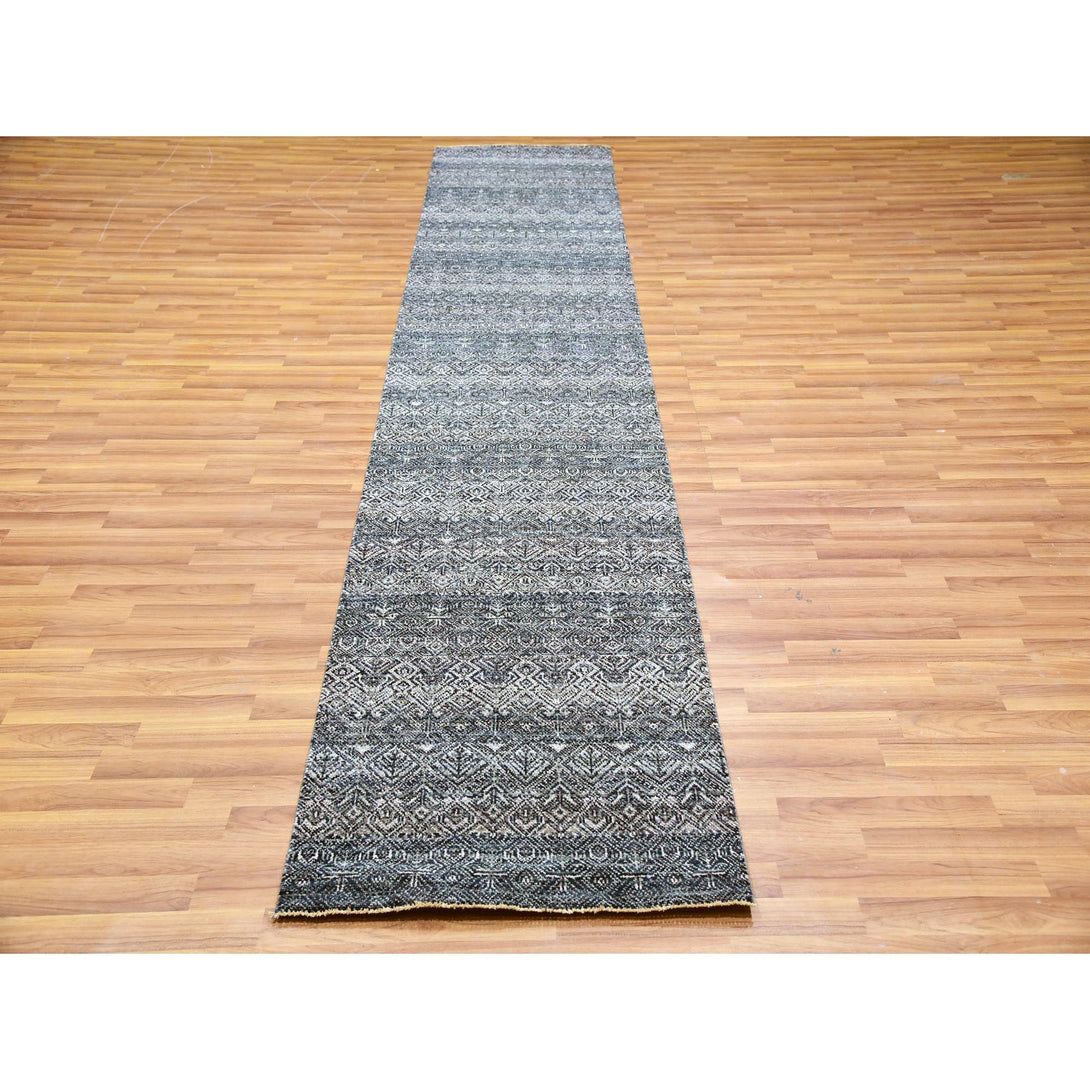 Hand Knotted  Rectangle Runner > Design# CCSR79812 > Size: 2'-6" x 12'-2"