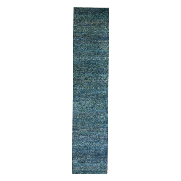 Hand Knotted  Rectangle Runner > Design# CCSR79818 > Size: 2'-6" x 12'-0"