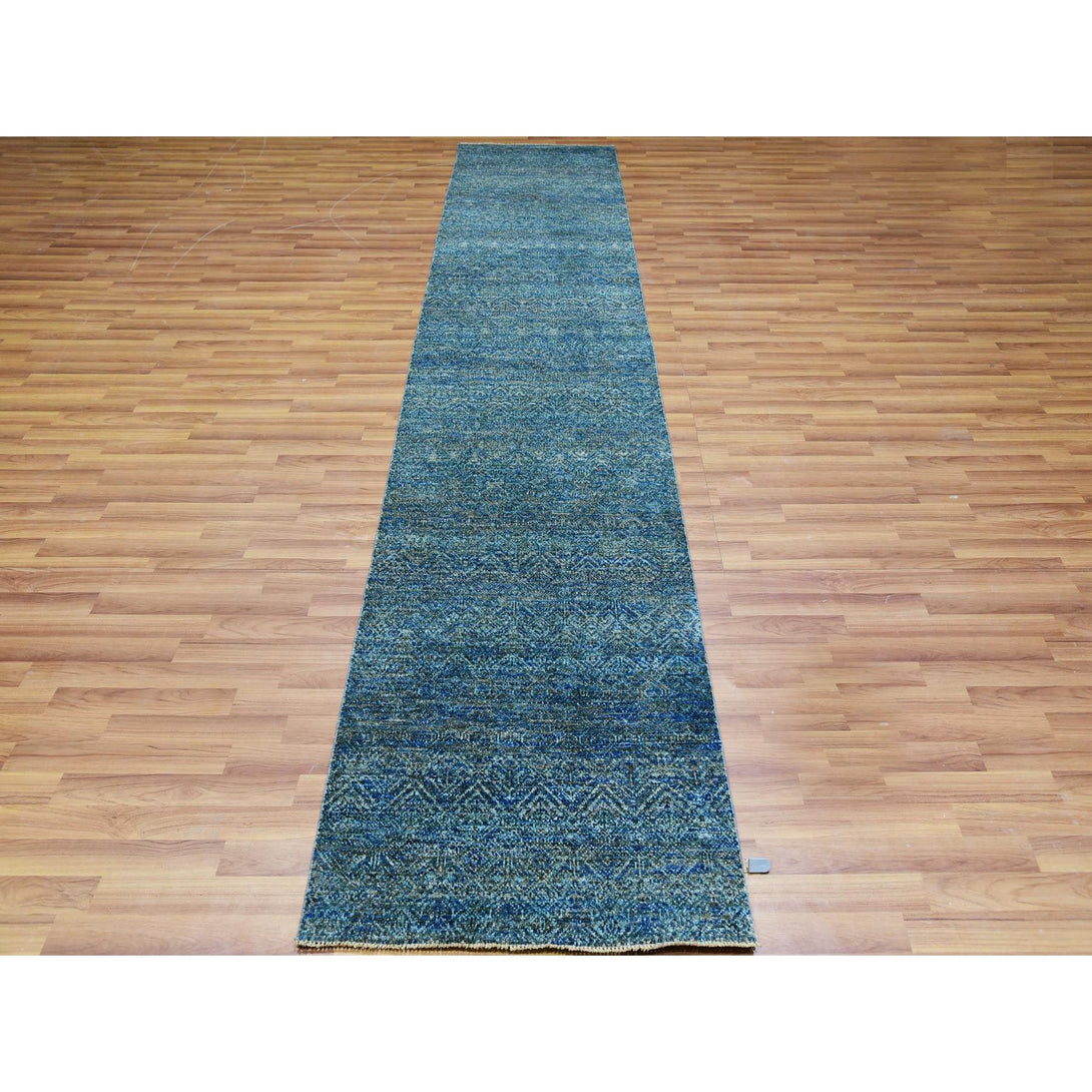 Hand Knotted  Rectangle Runner > Design# CCSR79818 > Size: 2'-6" x 12'-0"