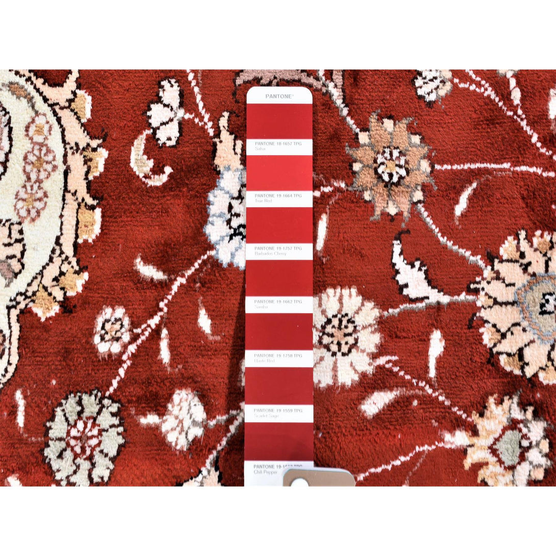 Handmade Silk Area Rug > Design# CCSR80231 > Size: 12'-0" x 18'-4"
