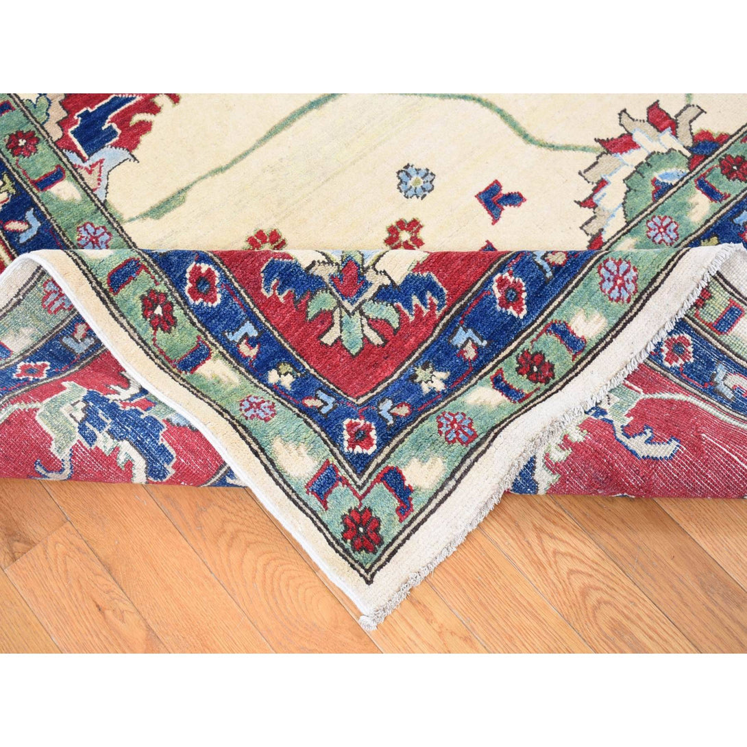 Handmade Kazak Area Rug > Design# CCSR80636 > Size: 9'-10" x 14'-0"