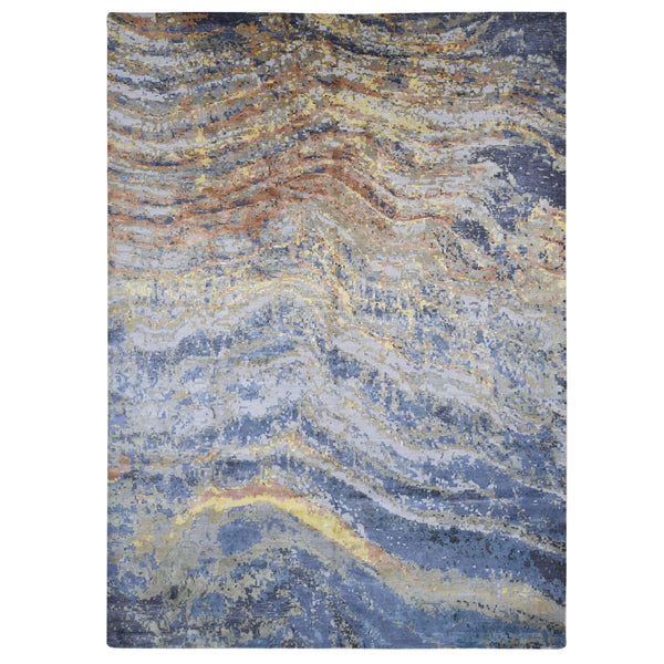 Handmade rugs, Carpet Culture Rugs, Rugs NYC, Hand Knotted Modern Area Rug > Design# CCSR80763 > Size: 10'-0" x 14'-0"