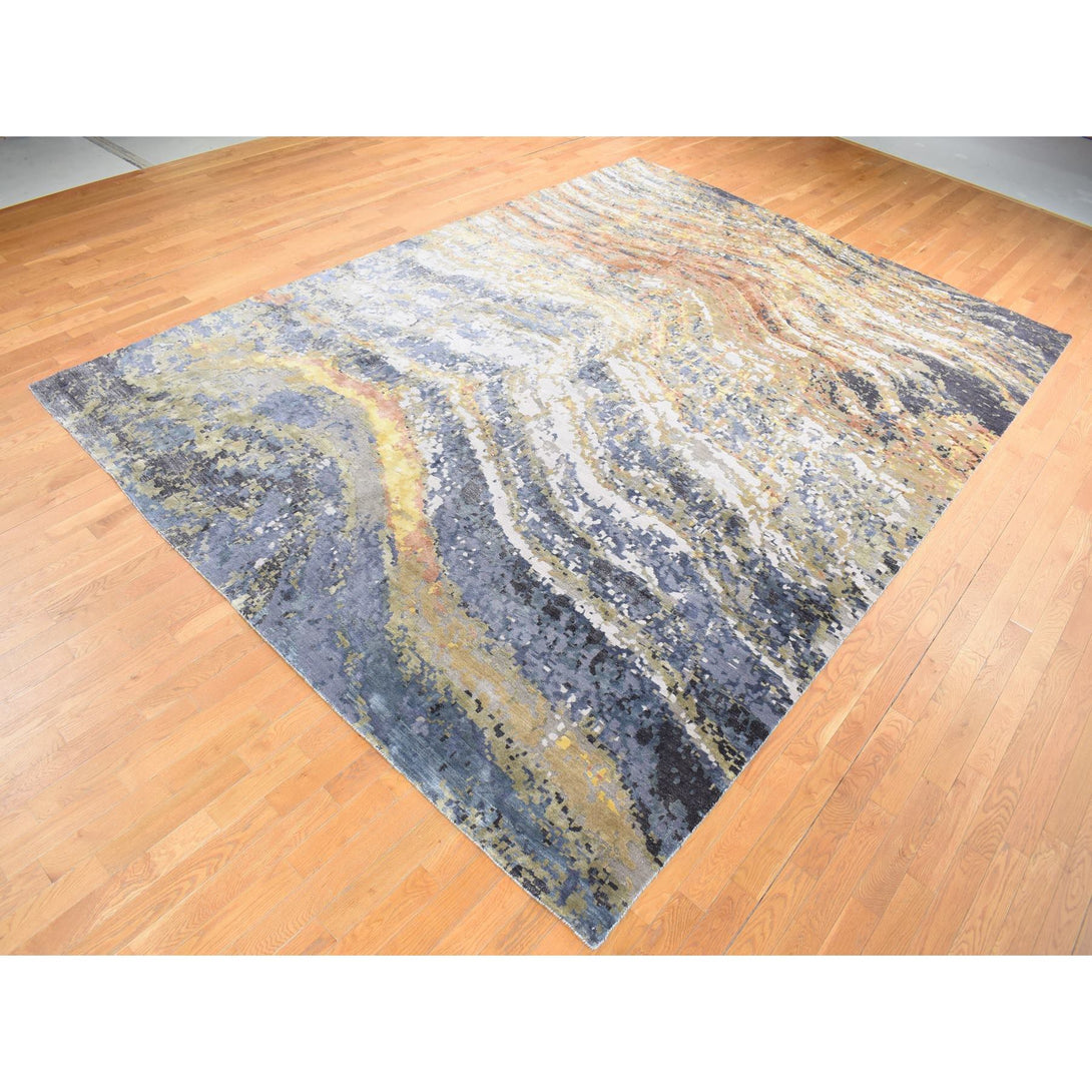 Handmade rugs, Carpet Culture Rugs, Rugs NYC, Hand Knotted Modern Area Rug > Design# CCSR80763 > Size: 10'-0" x 14'-0"