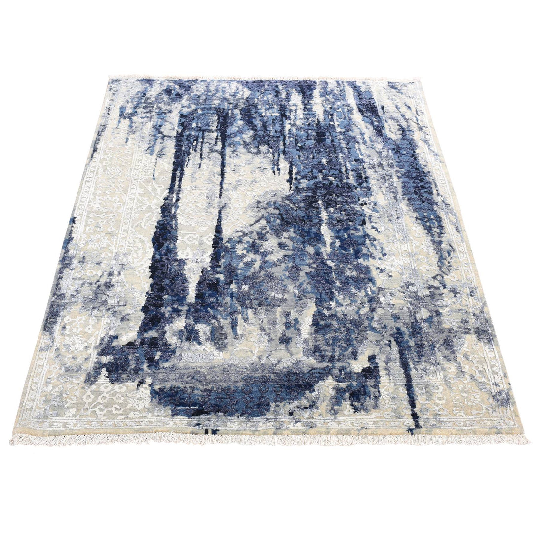 Handmade rugs, Carpet Culture Rugs, Rugs NYC, Hand Knotted Modern Area Rug > Design# CCSR80765 > Size: 5'-1" x 6'-10"